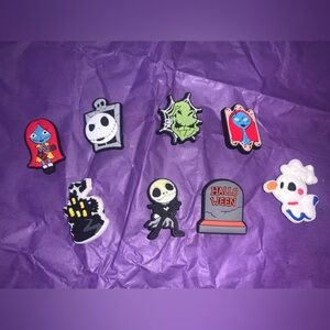 NWOT, Halloween Character Shoe Charms Set